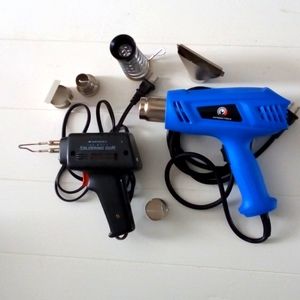 Heat gun with multi  attachments &  Soldering gun
